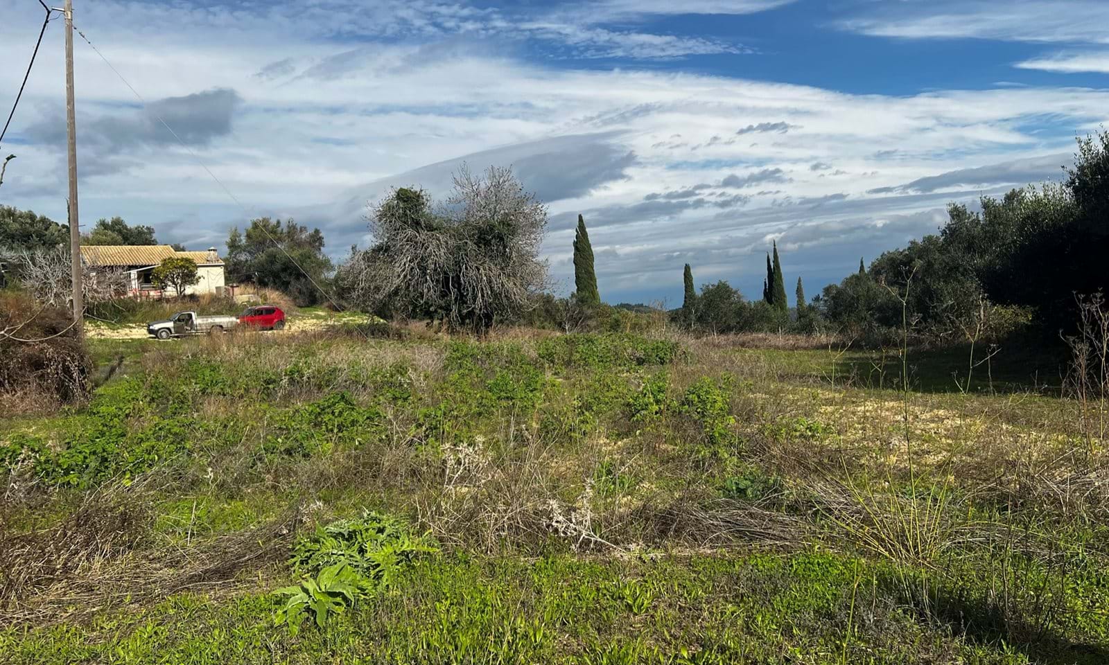 Listing photograph 2 of 6 of the land in Kavadades, published by Corfu Home Finders.