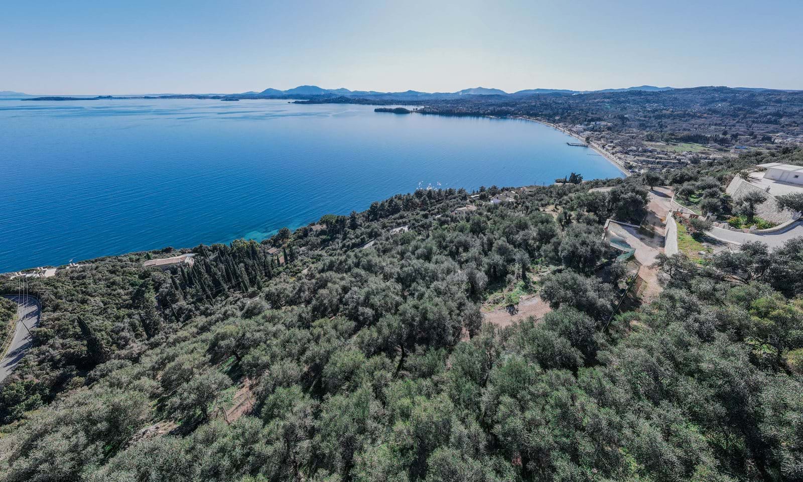 Listing photograph 1 of 6 of the land in Spartilas, published by Corfu Home Finders.