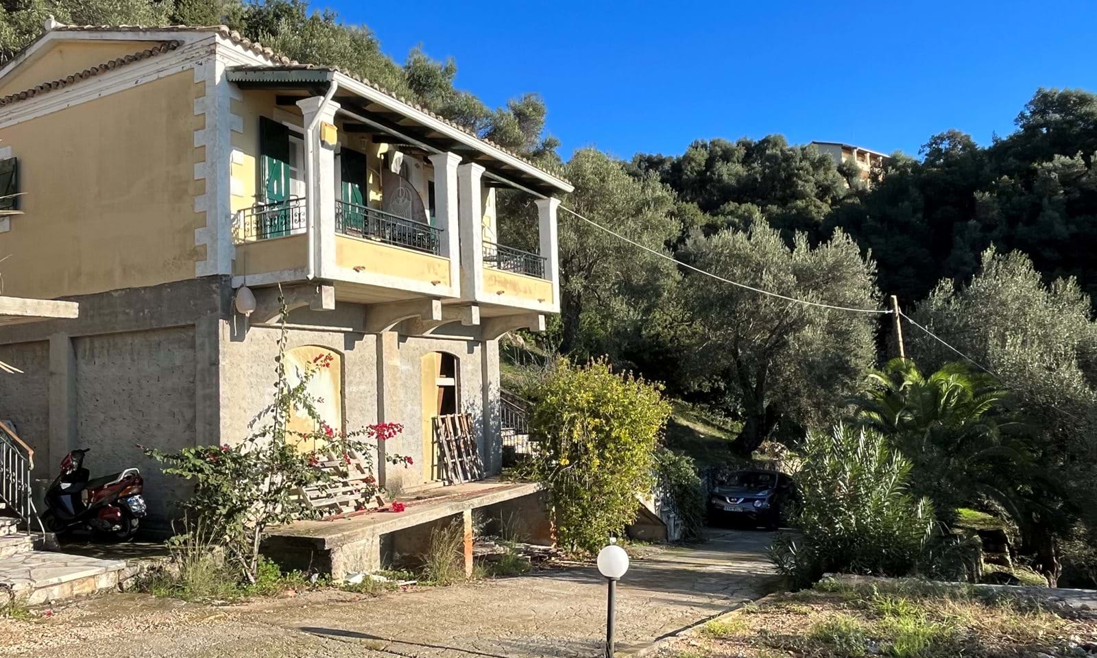 Listing photograph 1 of 18 of the house in Barbati, published by Corfu Home Finders.