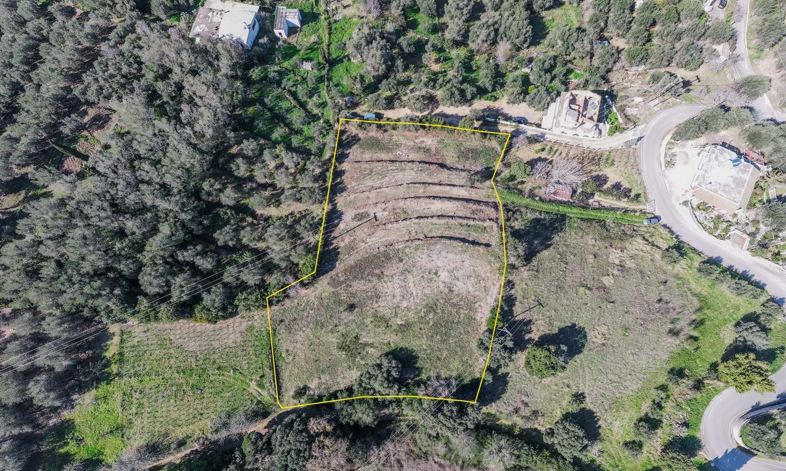Listing photograph 3 of 7 of the land in Mesongi, published by Corfu Home Finders.