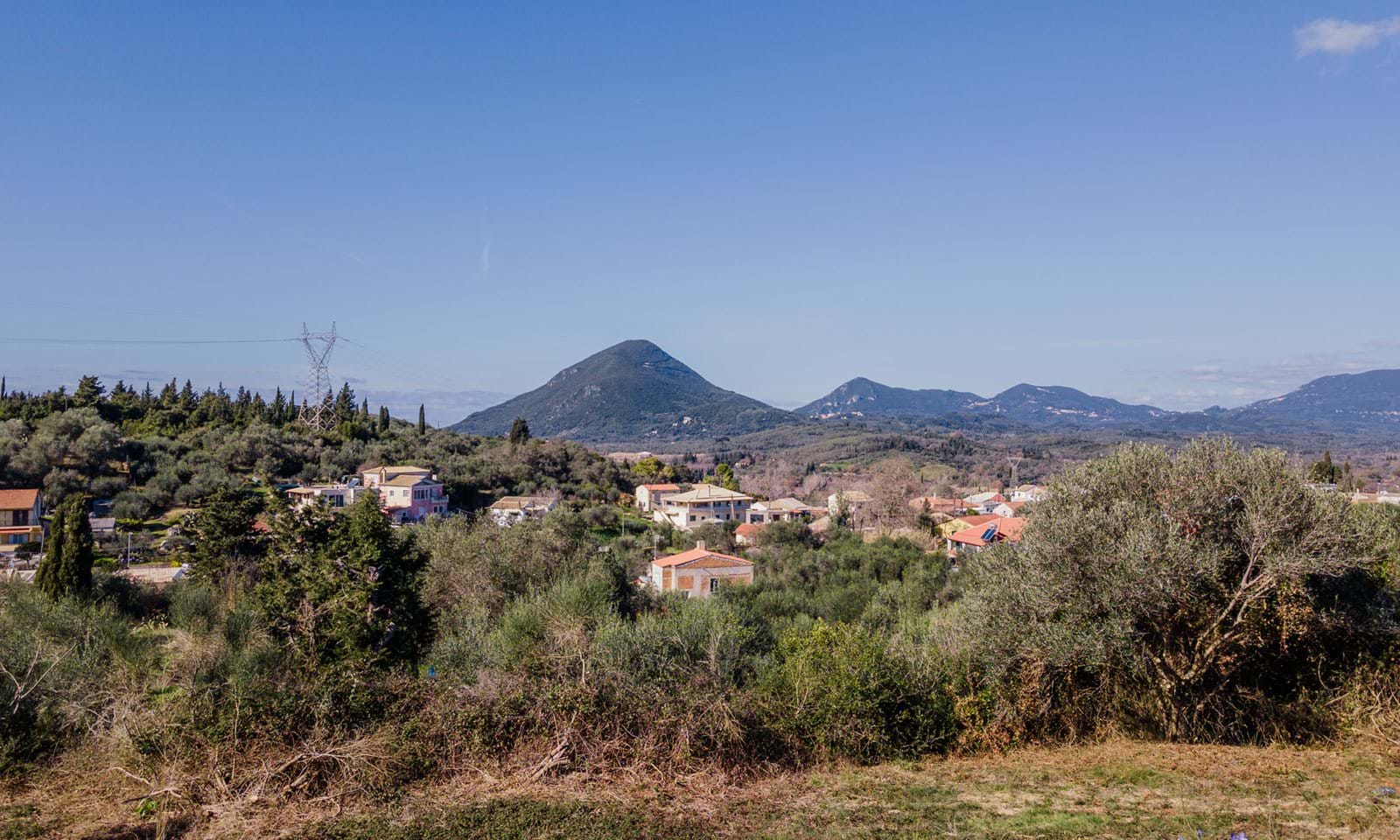 Listing photograph 1 of 7 of the land in Mesongi, published by Corfu Home Finders.