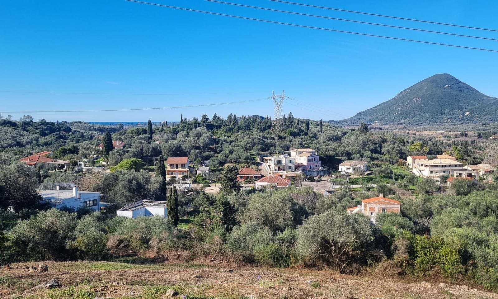 Listing photograph 4 of 7 of the land in Mesongi, published by Corfu Home Finders.