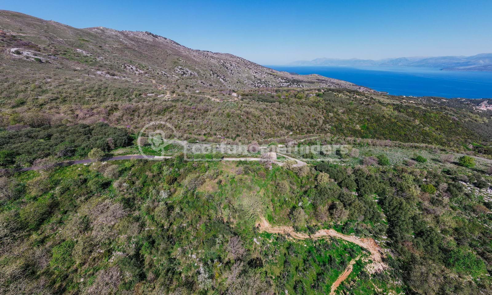 Listing photograph 2 of 5 of the land in Kassiopi, published by Corfu Home Finders.