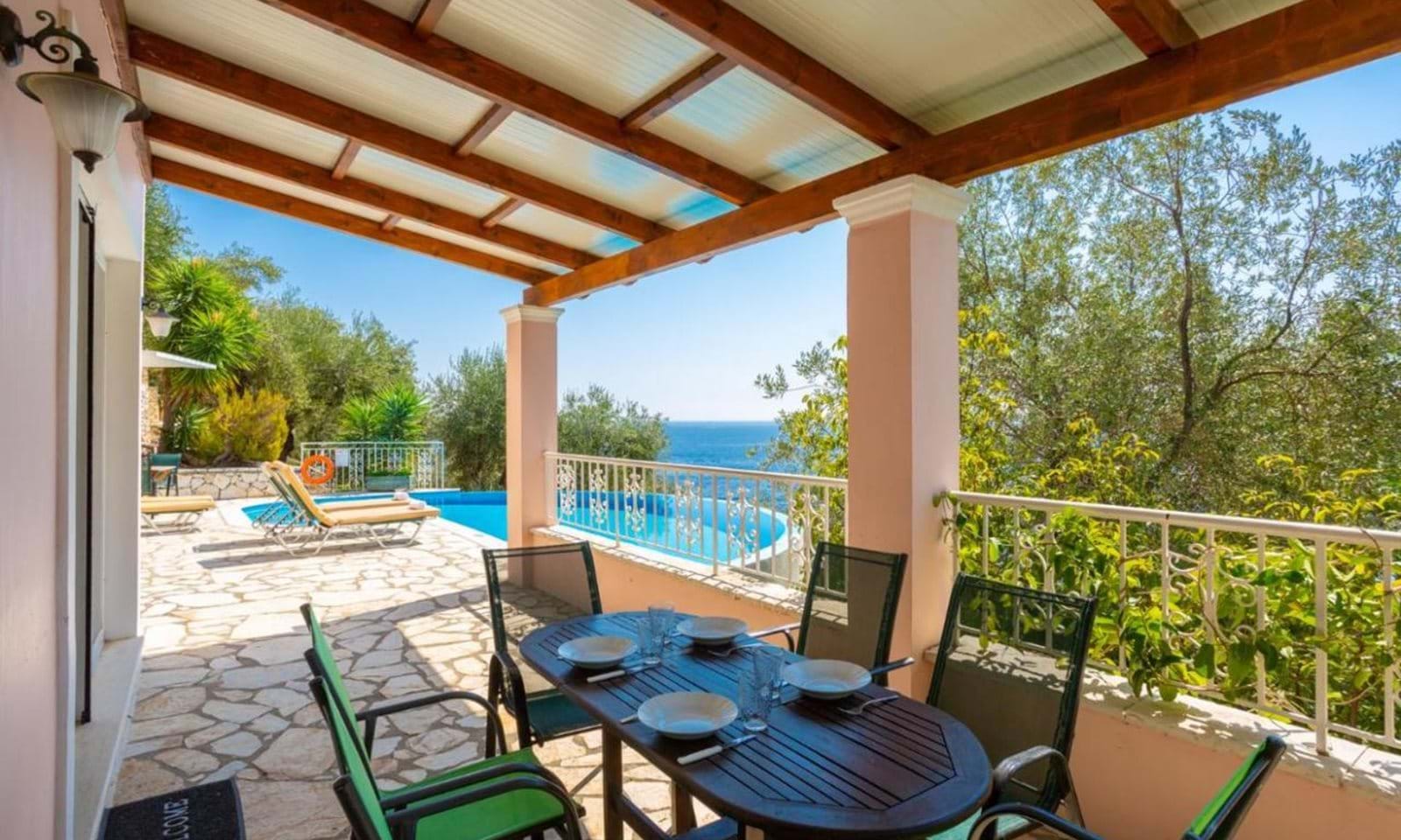 Listing photograph 7 of 18 of the house in Kaminaki, published by Corfu Home Finders.