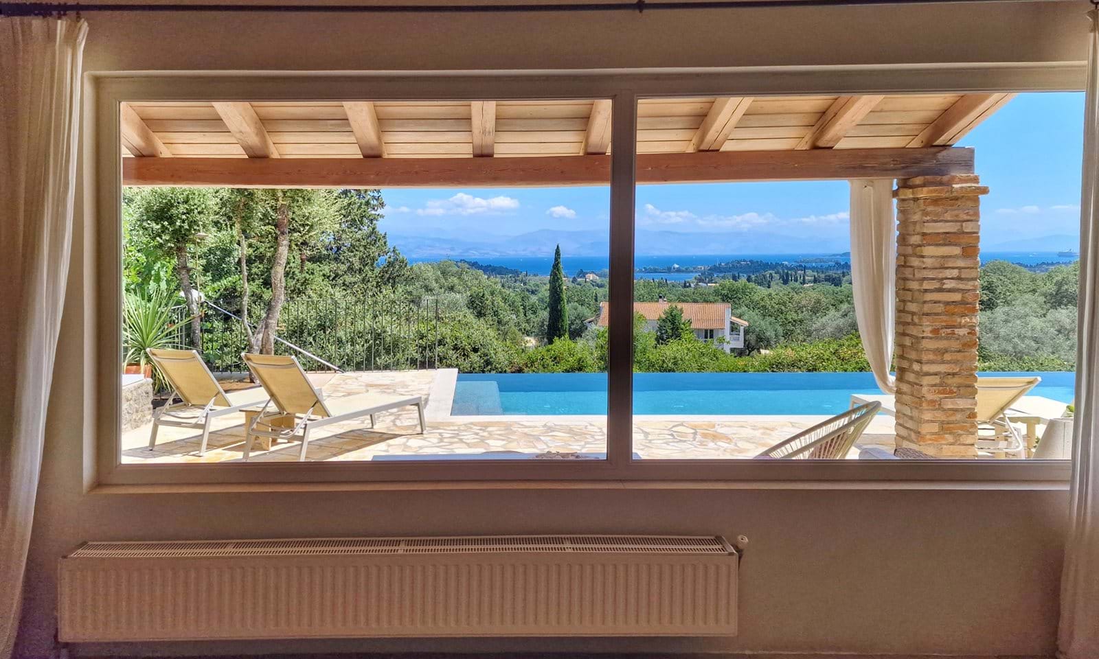 Listing photograph 12 of 36 of the house in Poulades, published by Corfu Home Finders.