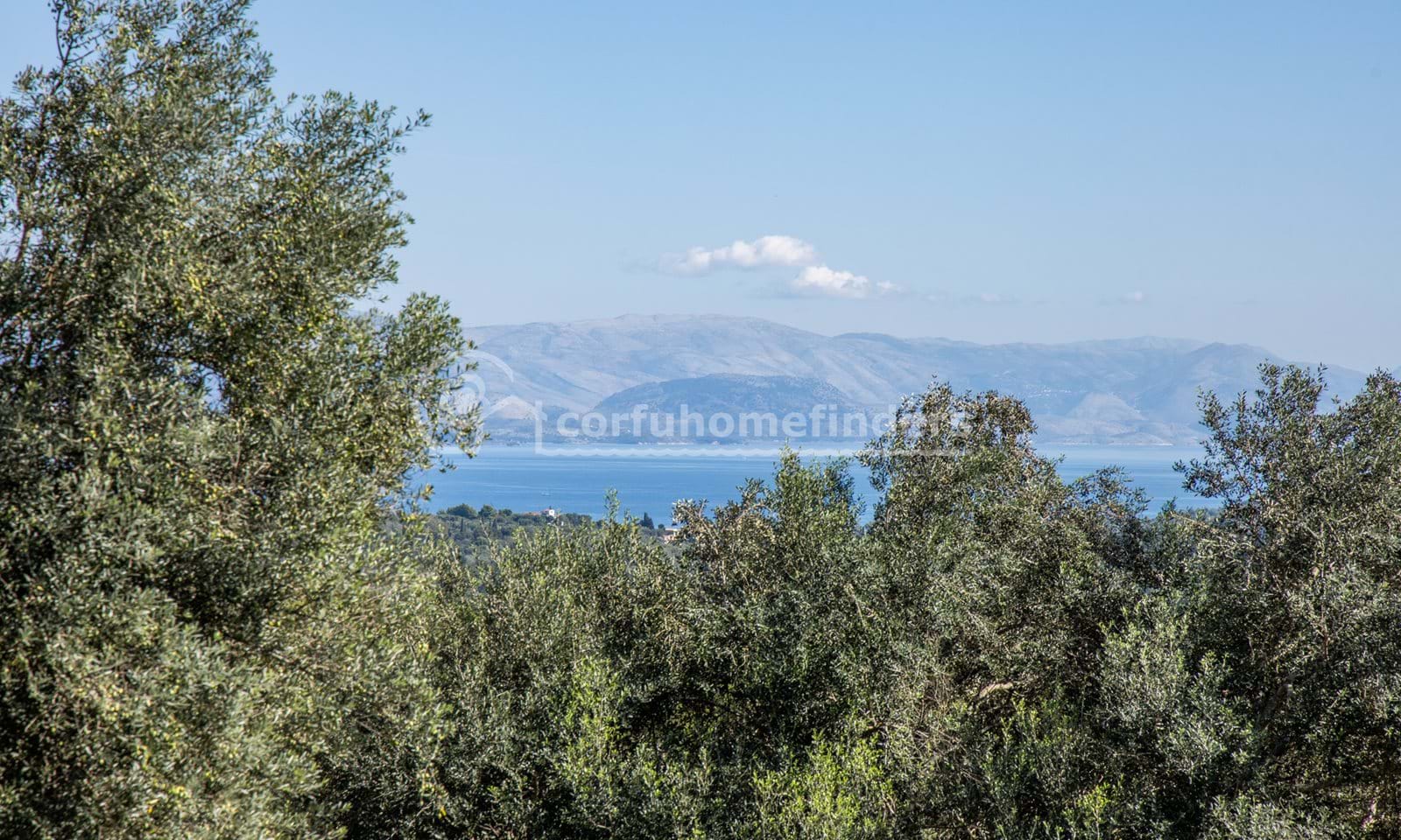 Listing photograph 2 of 8 of the land in Poulades, published by Corfu Home Finders.