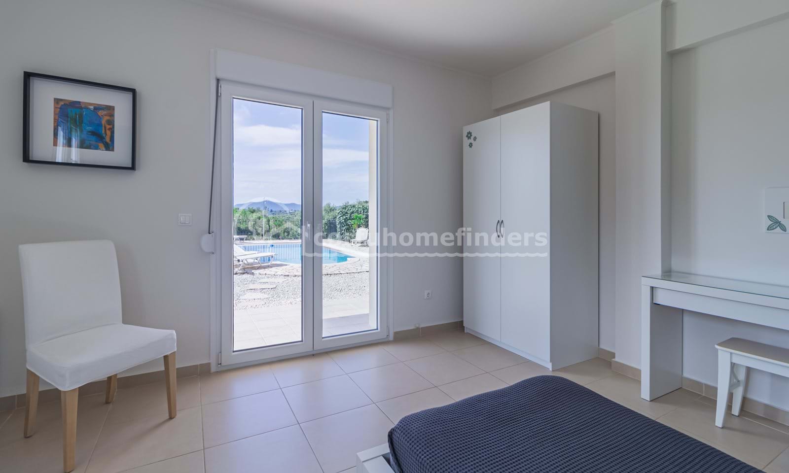 Listing photograph 19 of 27 of the house in Ano Korakiana, published by Corfu Home Finders.