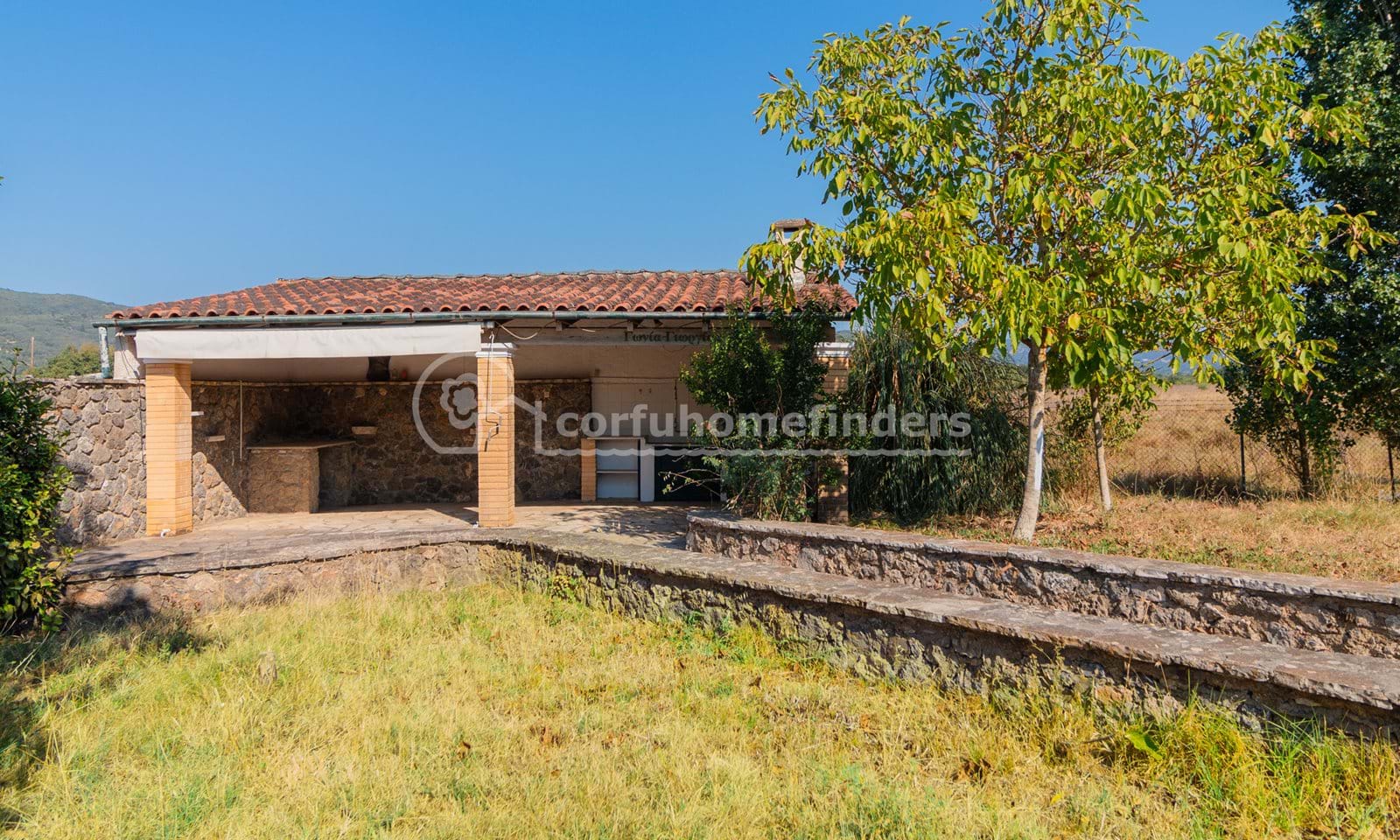 Listing photograph 17 of 19 of the house in Giannades, published by Corfu Home Finders.