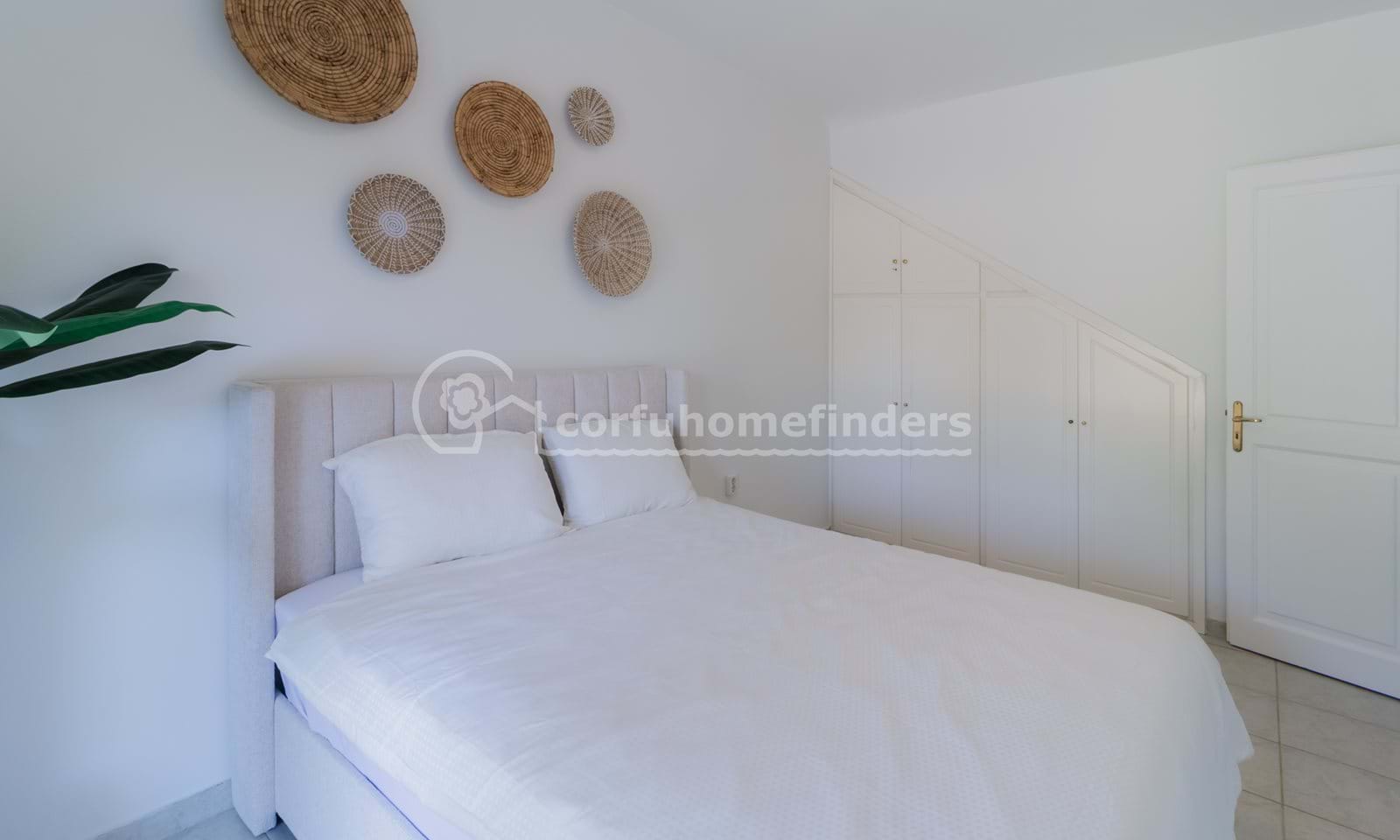 Listing photograph 12 of 19 of the house in Giannades, published by Corfu Home Finders.