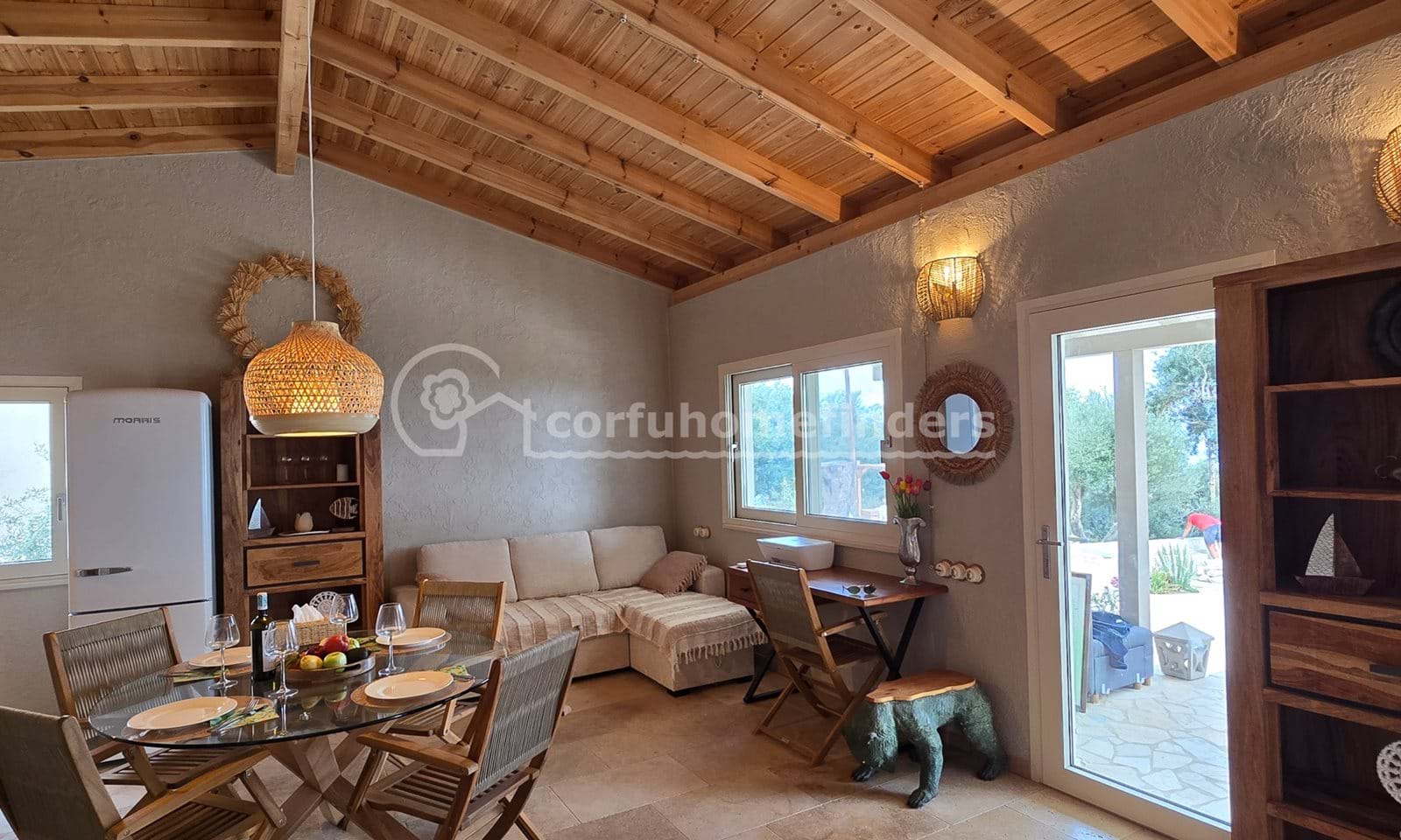 Listing photograph 6 of 18 of the house in Benitses, published by Corfu Home Finders.