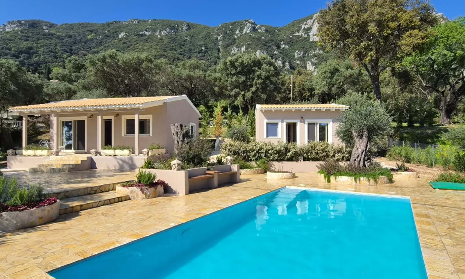 Listing photograph 1 of 18 of the house in Benitses, published by Corfu Home Finders.