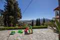 Paved area