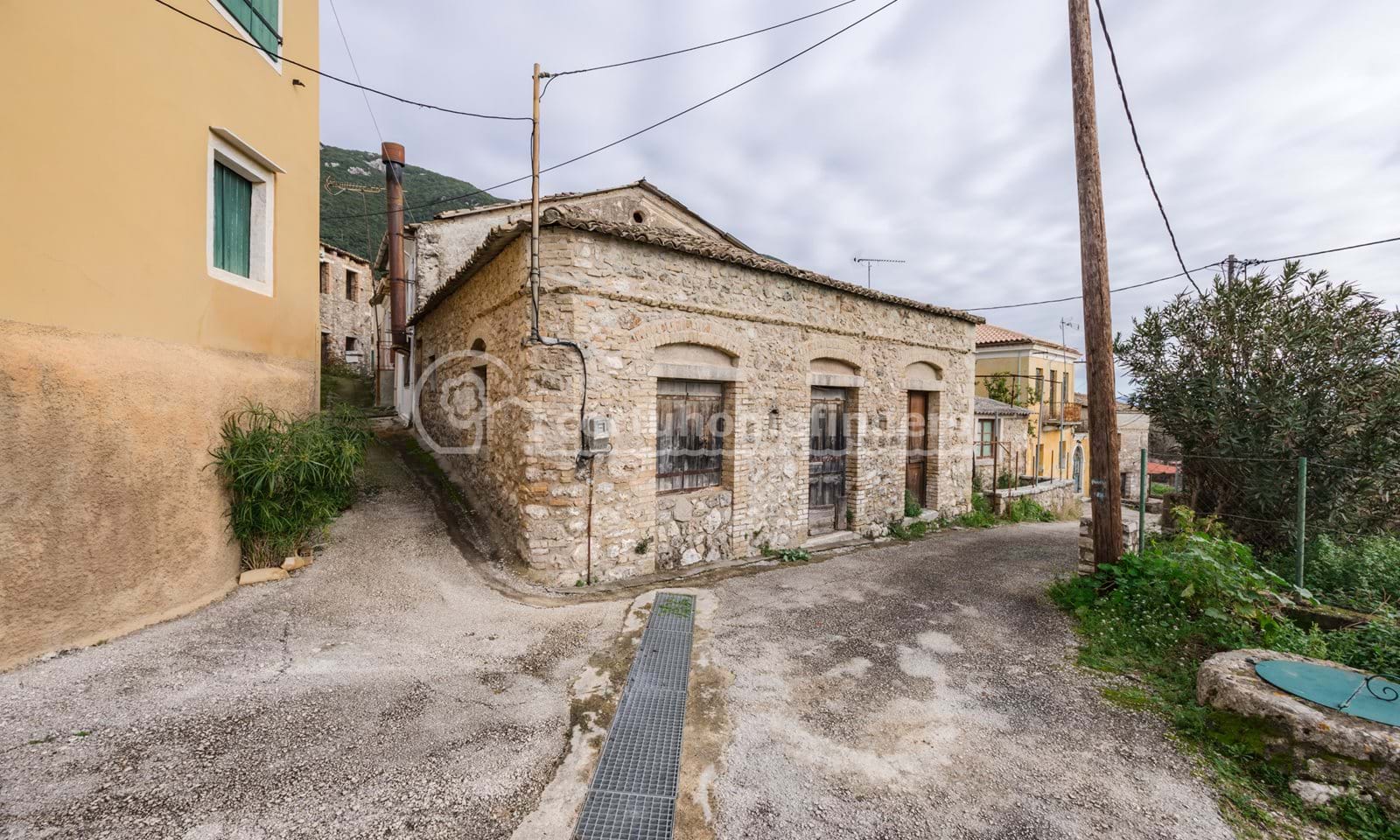 Listing photograph 2 of 7 of the house in Ano Korakiana, published by Corfu Home Finders.
