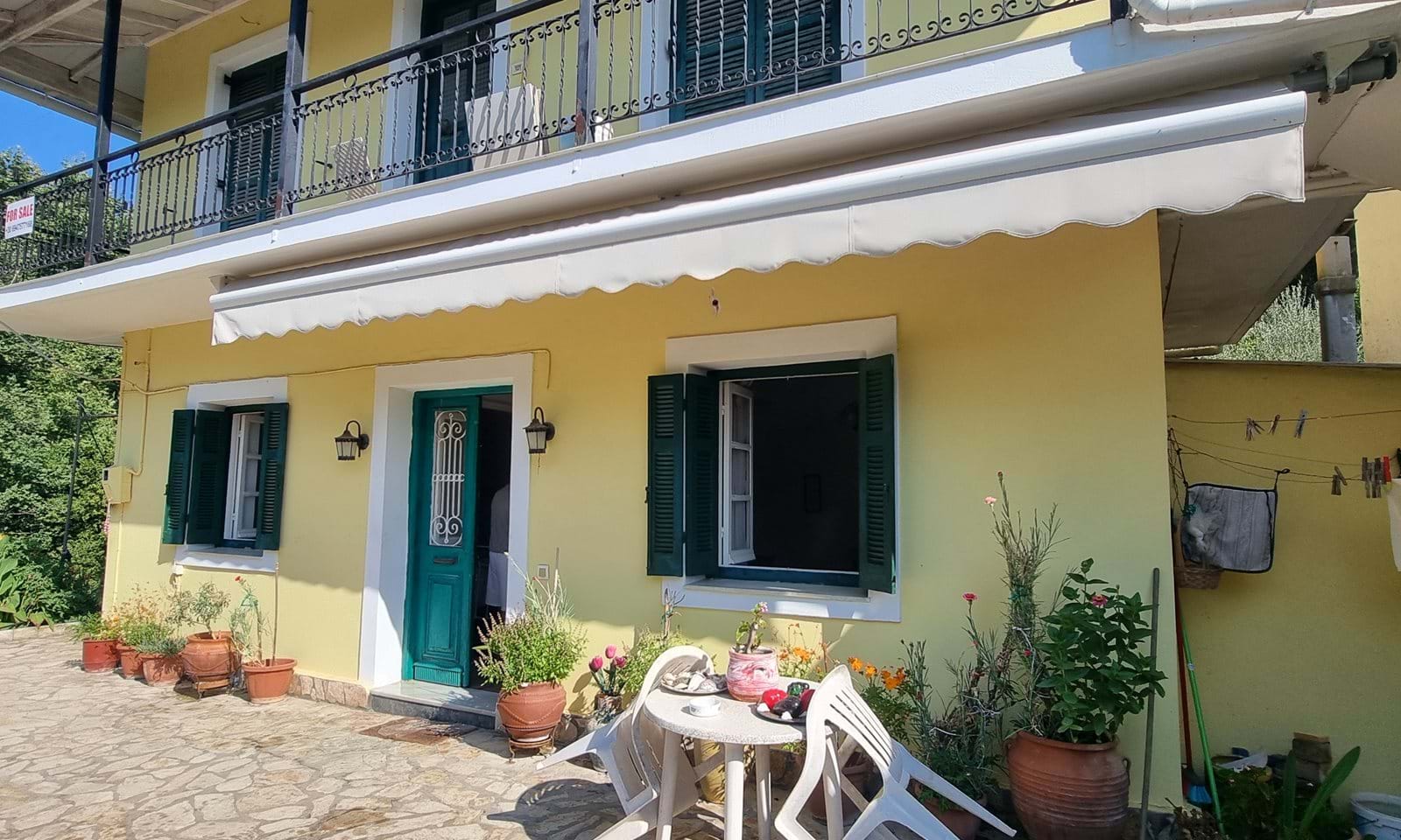 Listing photograph 1 of 23 of the house in Benitses, published by Corfu Home Finders.