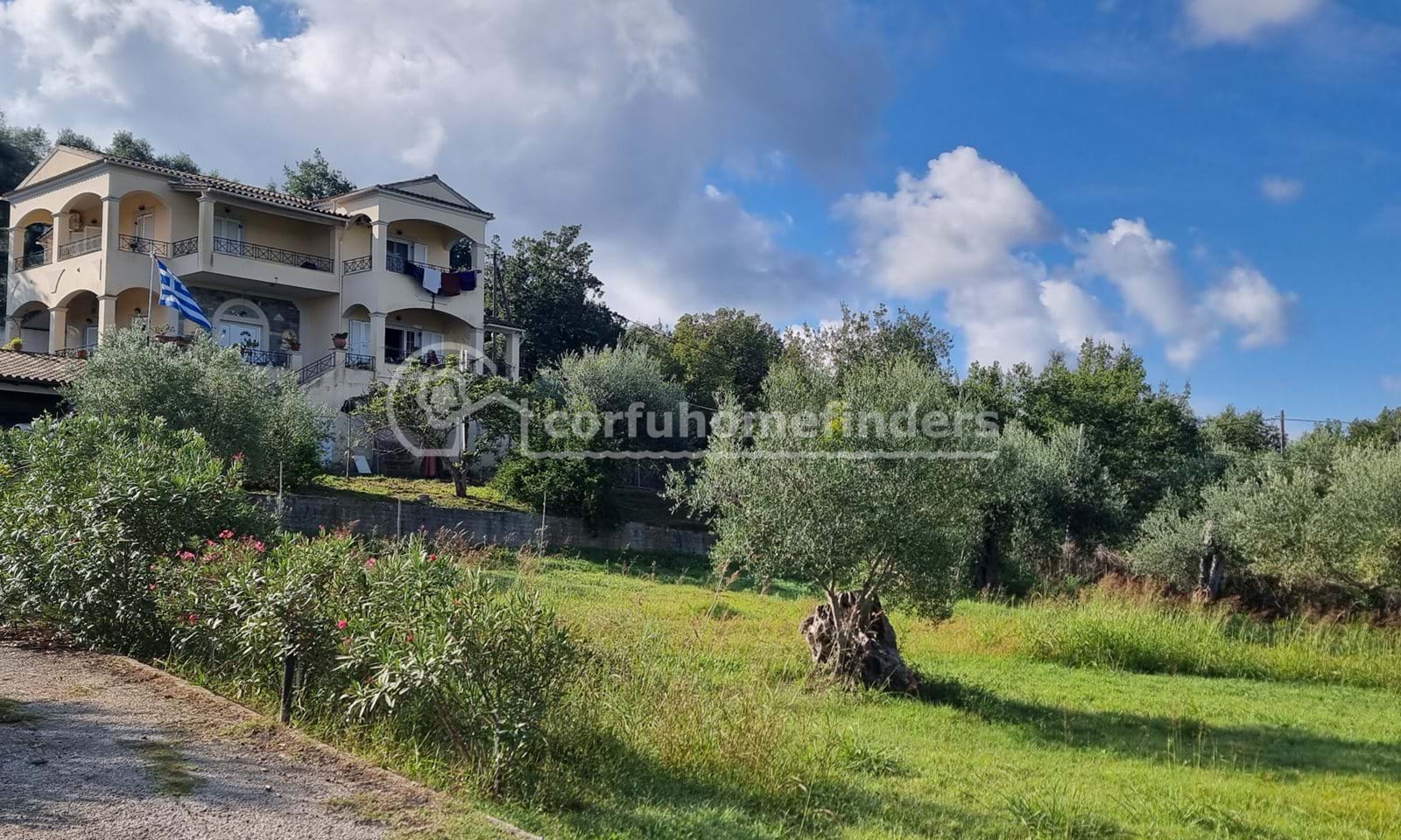 Listing photograph 1 of 20 of the house in Pikoulatika, published by Corfu Home Finders.
