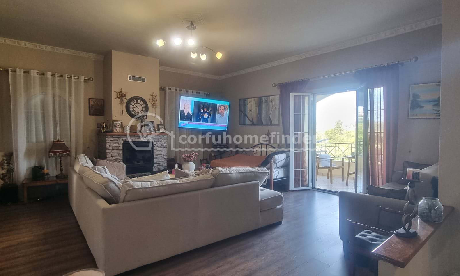 Listing photograph 7 of 20 of the house in Pikoulatika, published by Corfu Home Finders.