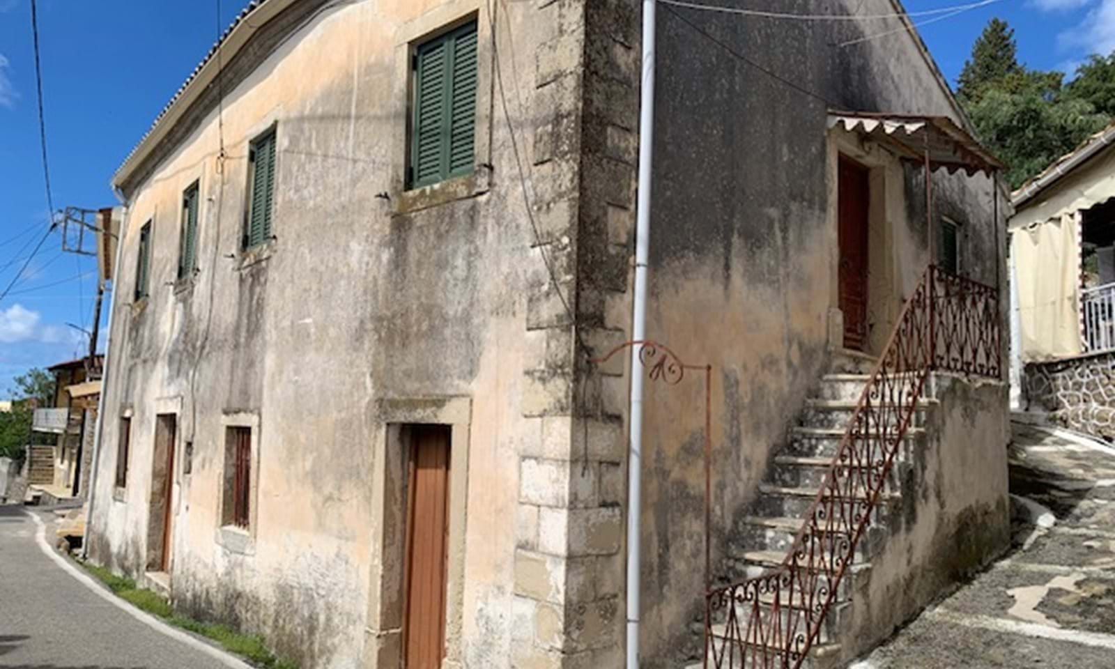 Listing photograph 1 of 16 of the house in Klimatia, published by Corfu Home Finders.