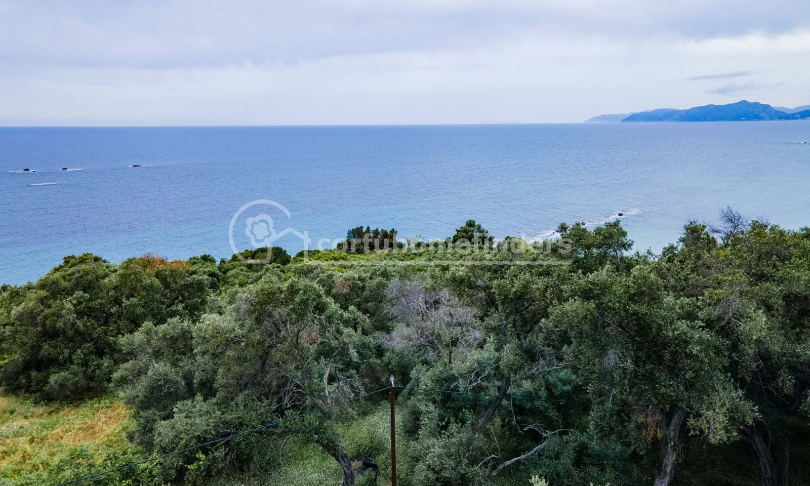 Listing photograph 3 of 5 of the land in Paramonas, published by Corfu Home Finders.