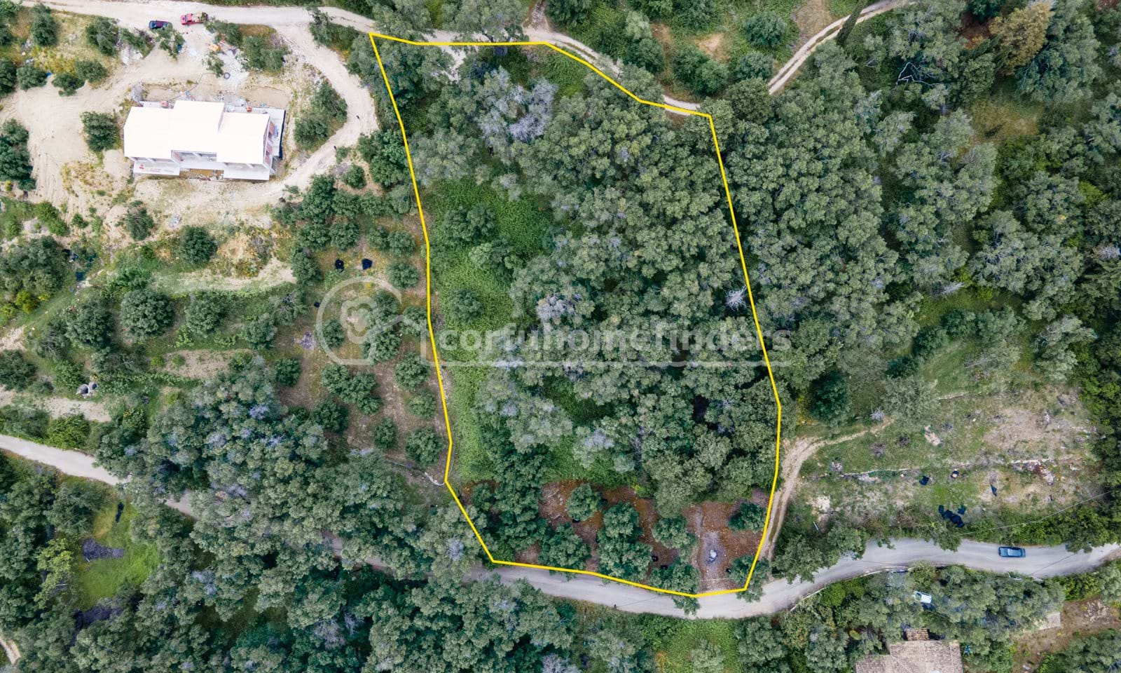 Listing photograph 4 of 5 of the land in Paramonas, published by Corfu Home Finders.