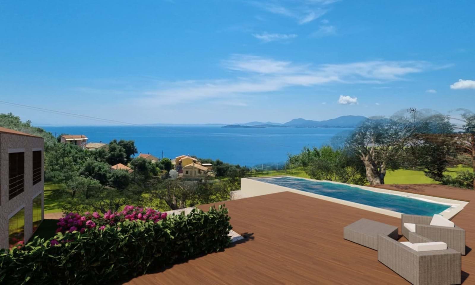 Listing photograph 6 of 7 of the land in Nissaki, published by Corfu Home Finders.
