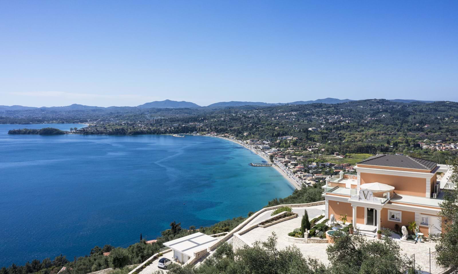 Listing photograph 1 of 40 of the house in Spartilas, published by Corfu Home Finders.