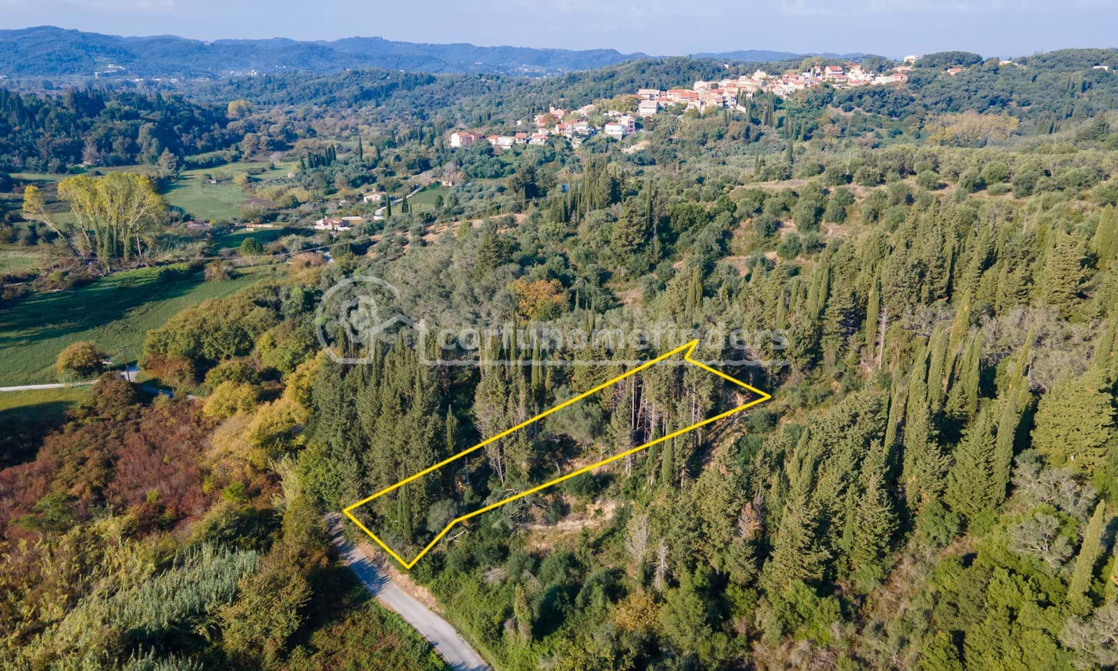 Listing photograph 2 of 4 of the land in Kaballouri, published by Corfu Home Finders.