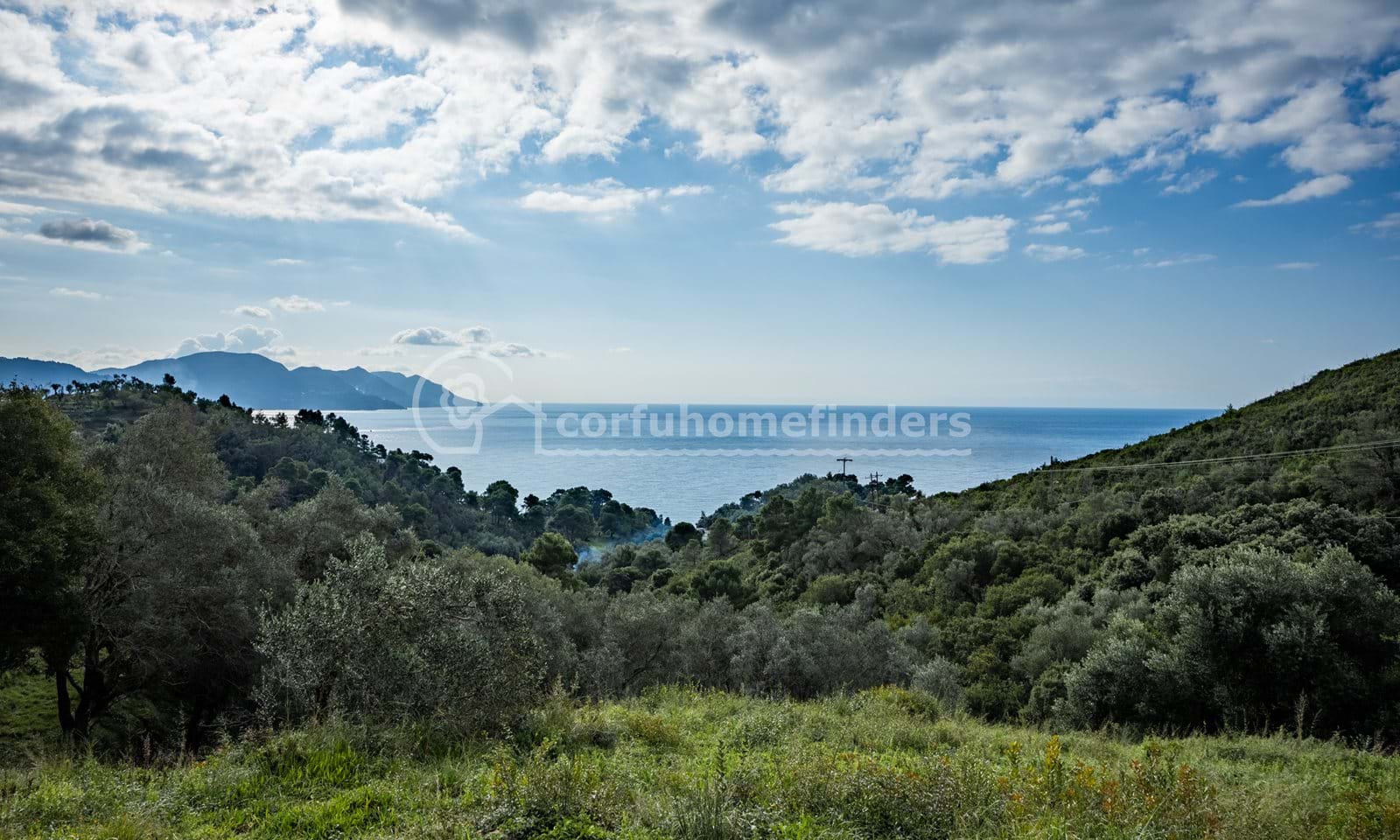 Listing photograph 1 of 7 of the land in Glyfada, published by Corfu Home Finders.
