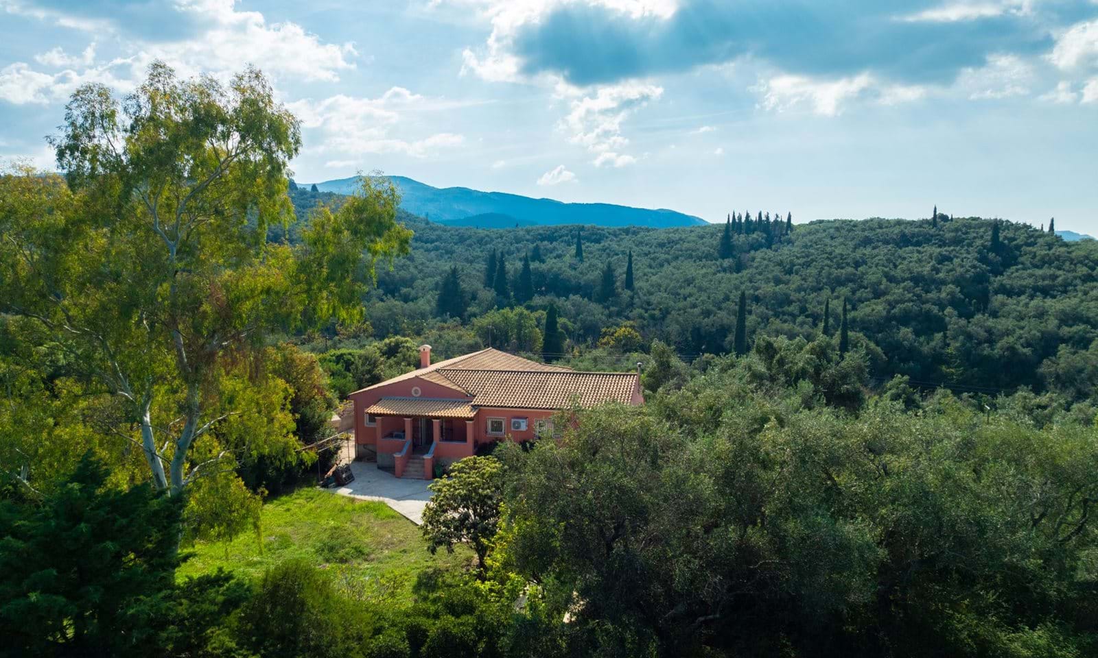 Listing photograph 2 of 24 of the house in Klimatia, published by Corfu Home Finders.