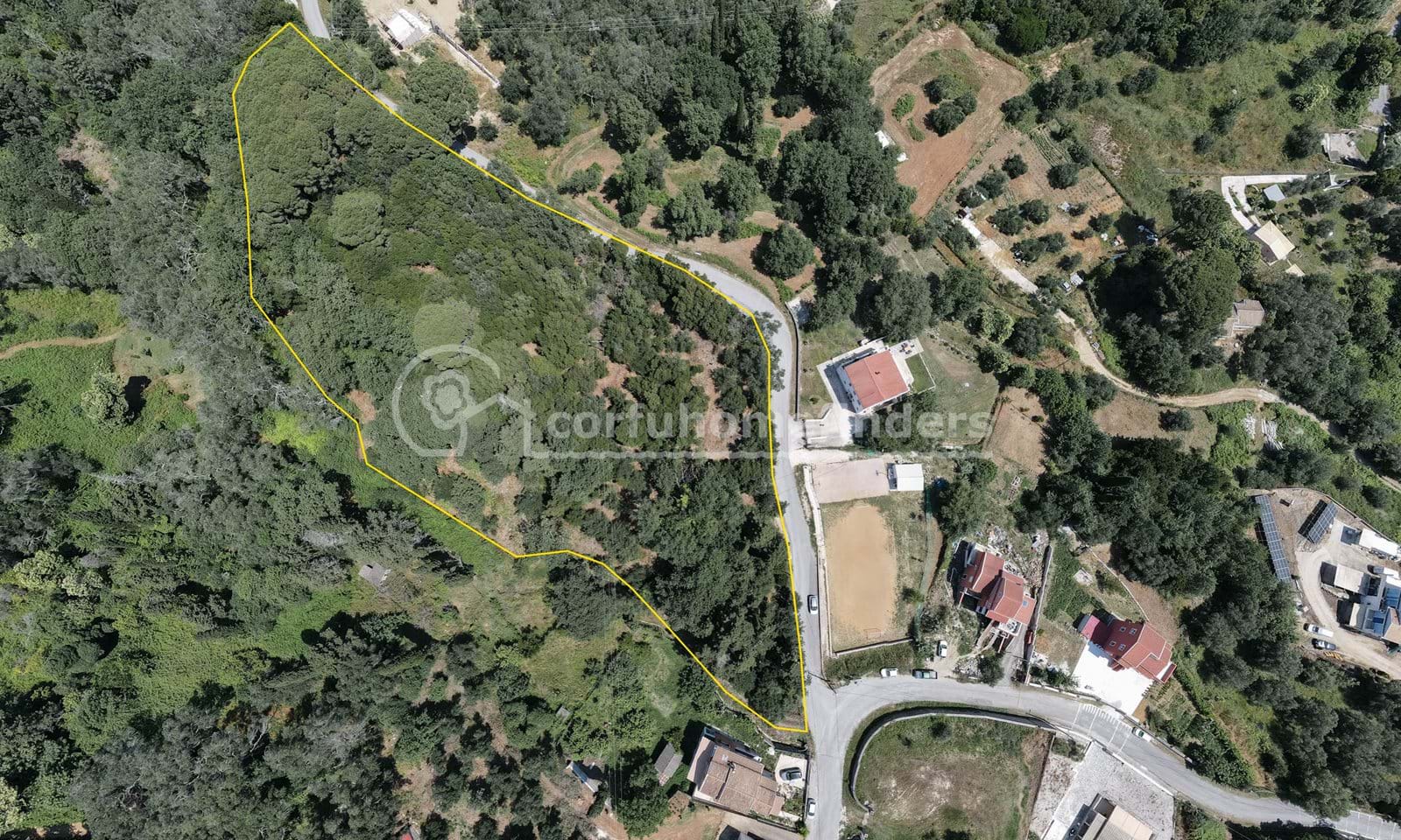 Listing photograph 6 of 8 of the land in Varypatades, published by Corfu Home Finders.
