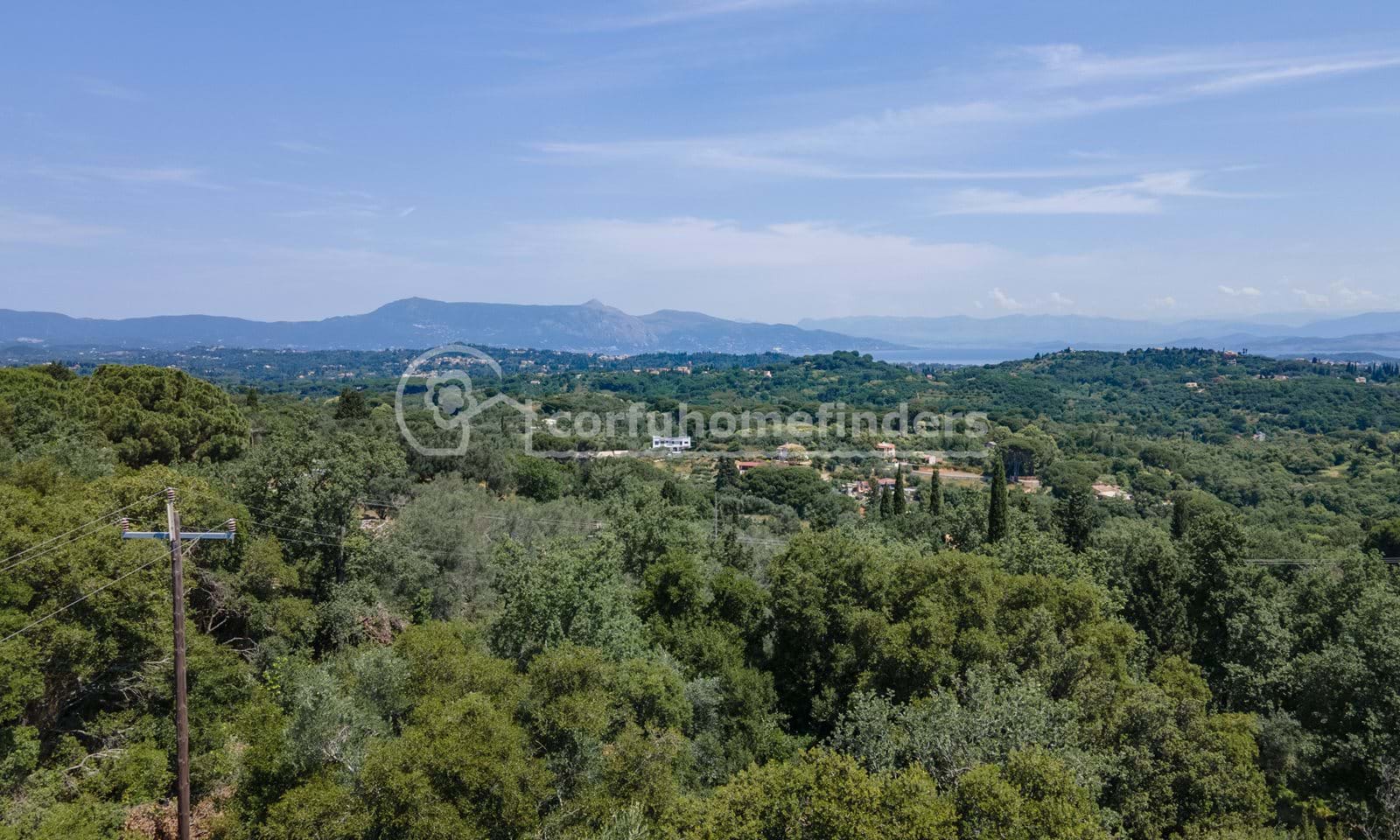 Listing photograph 1 of 8 of the land in Varypatades, published by Corfu Home Finders.