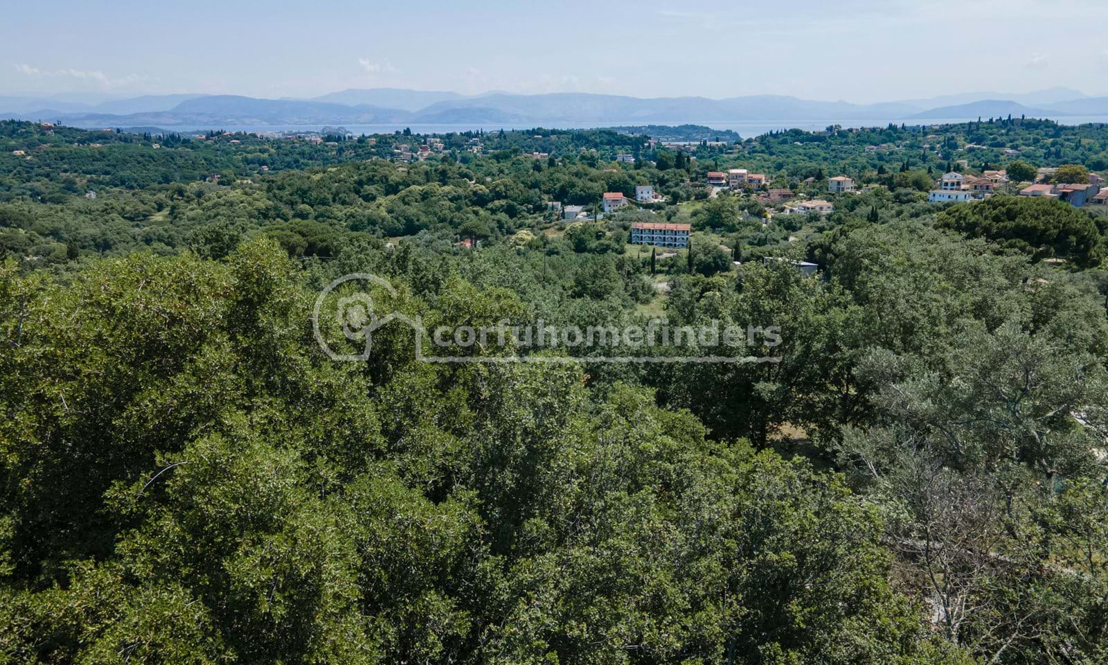 Listing photograph 3 of 8 of the land in Varypatades, published by Corfu Home Finders.