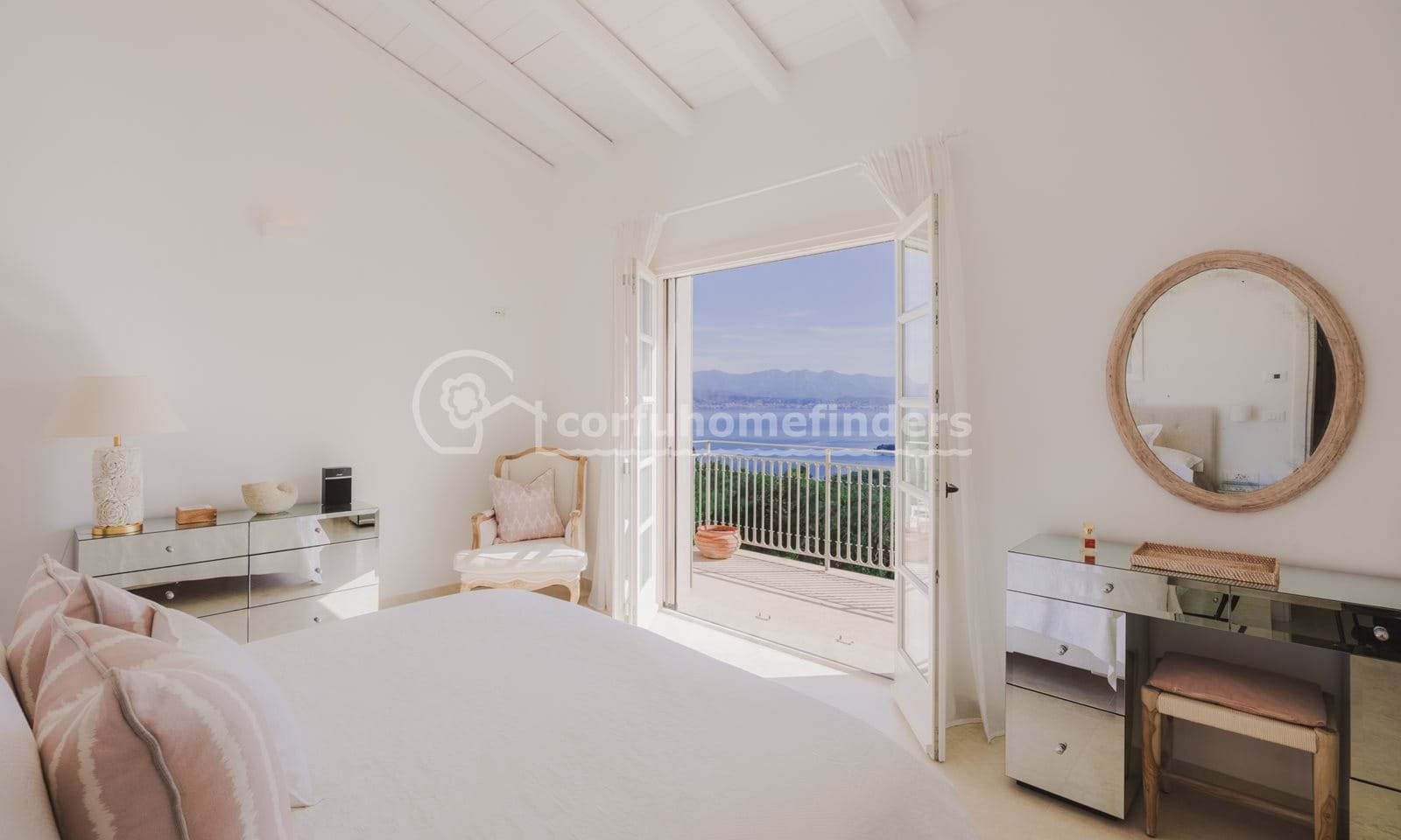 Listing photograph 23 of 31 of the house in Kassiopi, published by Corfu Home Finders.