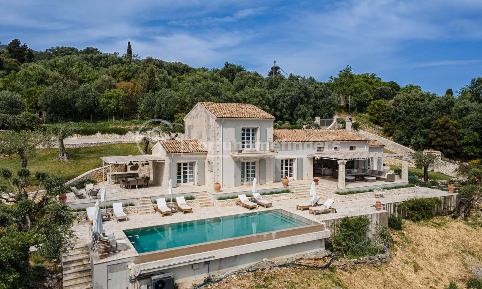Listing photograph 1 of 31 of the house in Kassiopi, published by Corfu Home Finders.