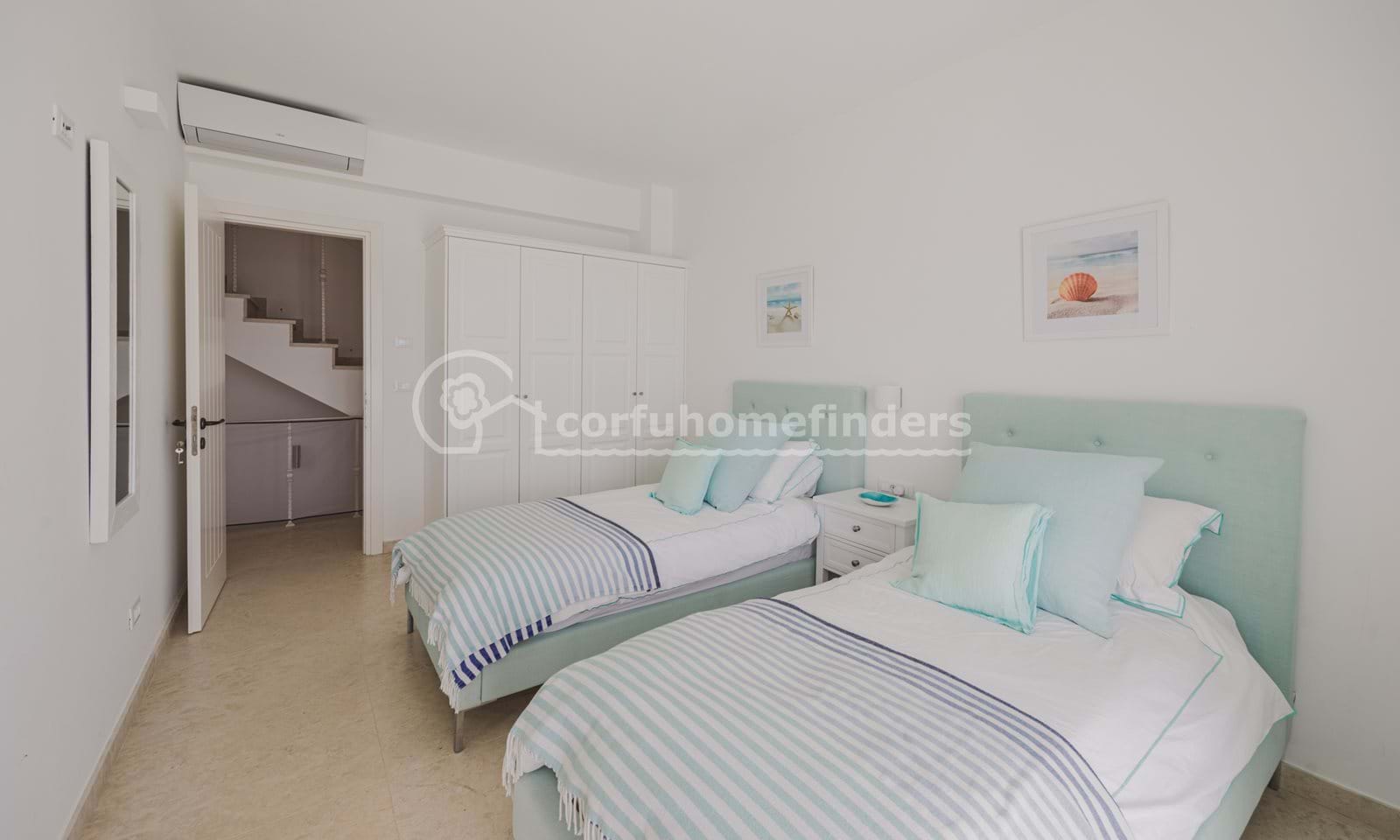 Listing photograph 20 of 31 of the house in Kassiopi, published by Corfu Home Finders.