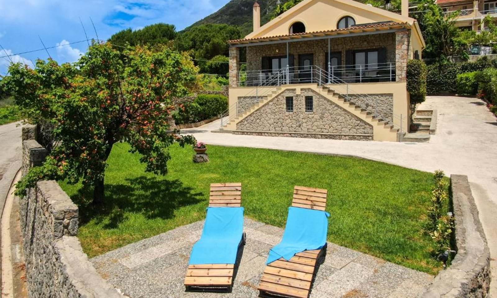 Listing photograph 1 of 19 of the house in Paramonas, published by Corfu Home Finders.
