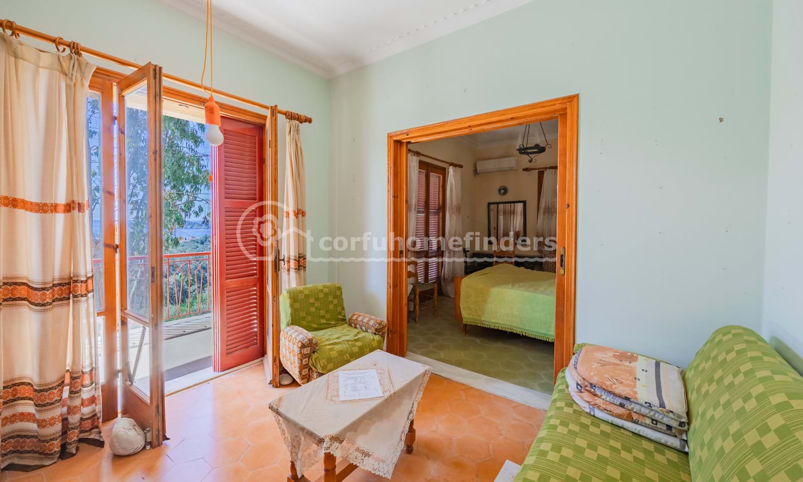 Listing photograph 8 of 15 of the house in Arilas, published by Corfu Home Finders.