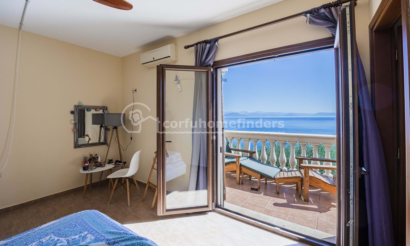 Listing photograph 11 of 19 of the house in Gastouri, published by Corfu Home Finders.