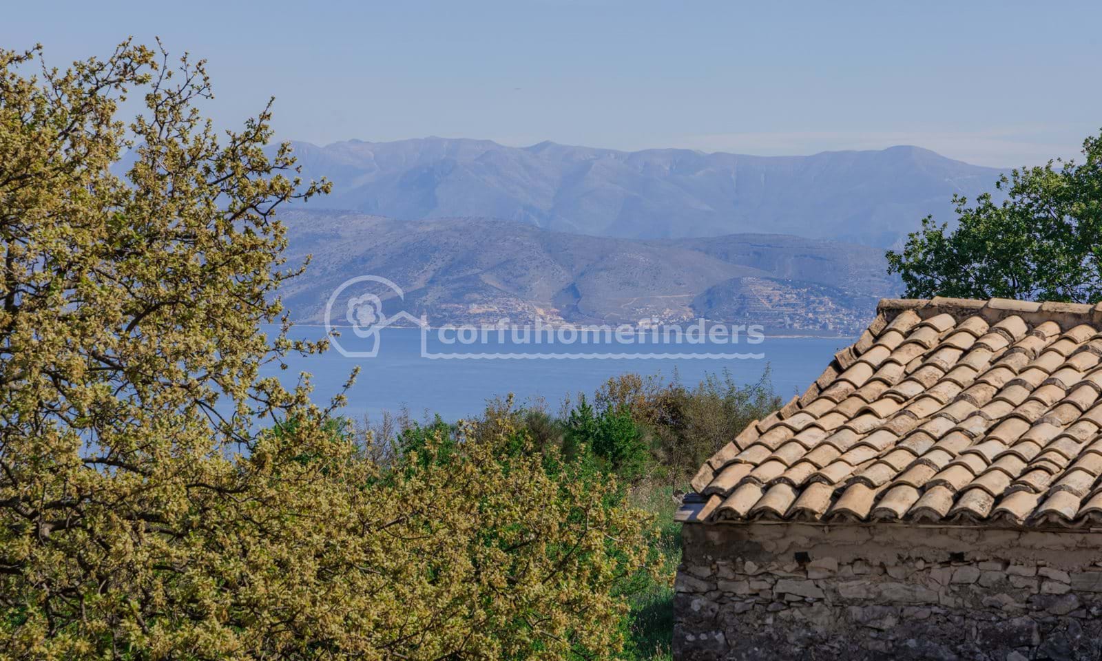 Listing photograph 4 of 10 of the land in Kassiopi, published by Corfu Home Finders.