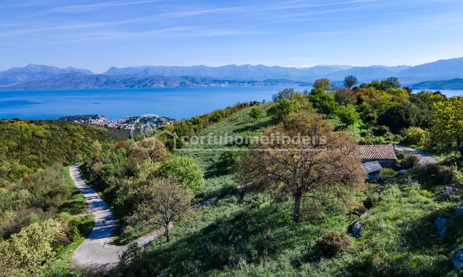 Listing photograph 8 of 10 of the land in Kassiopi, published by Corfu Home Finders.
