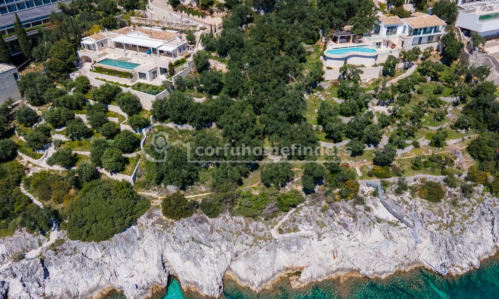Listing photograph 5 of 5 of the land in Nissaki, published by Corfu Home Finders.