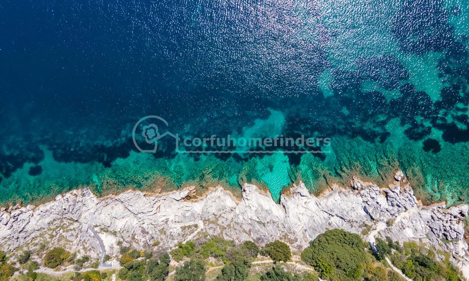 Listing photograph 3 of 5 of the land in Nissaki, published by Corfu Home Finders.