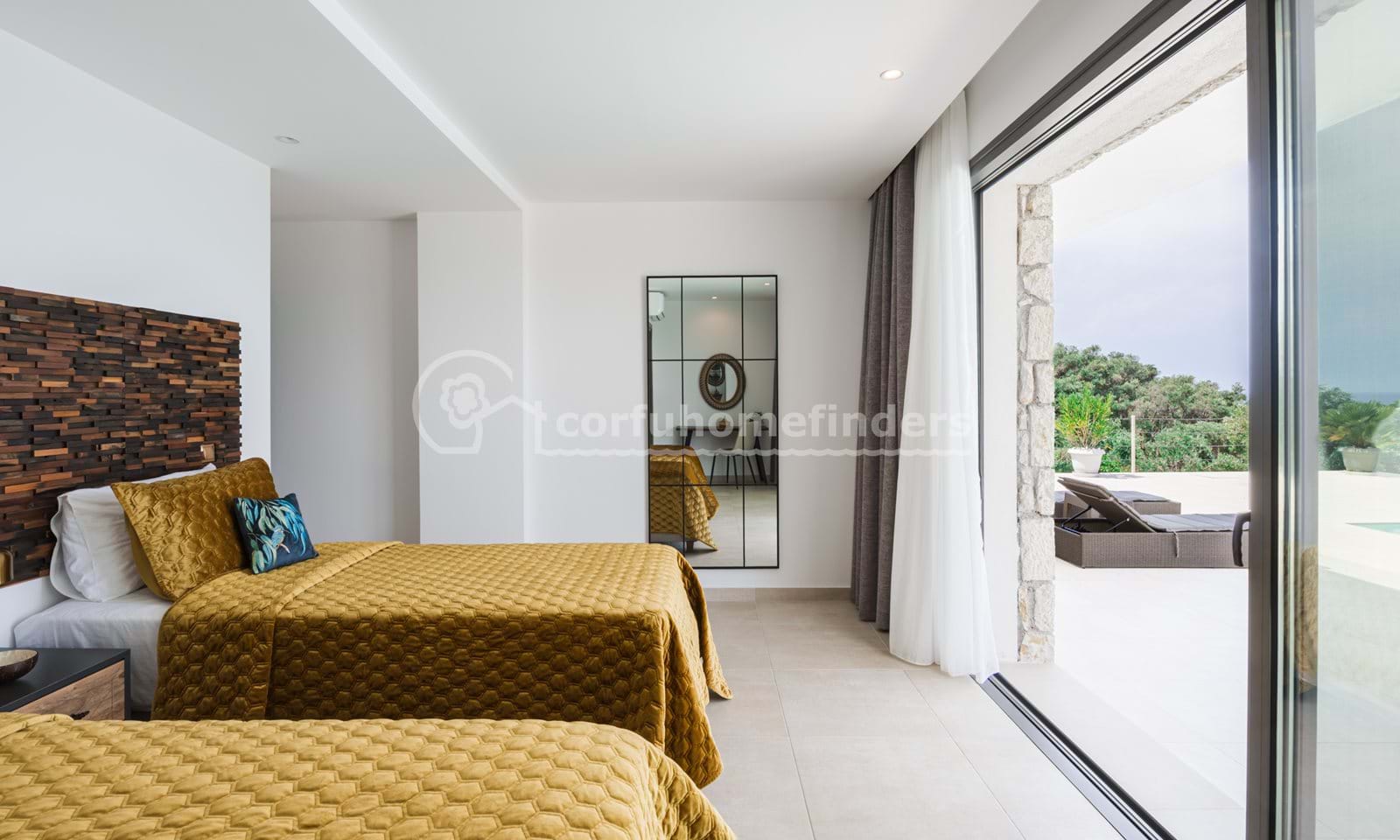 Listing photograph 19 of 28 of the house in Paramonas, published by Corfu Home Finders.