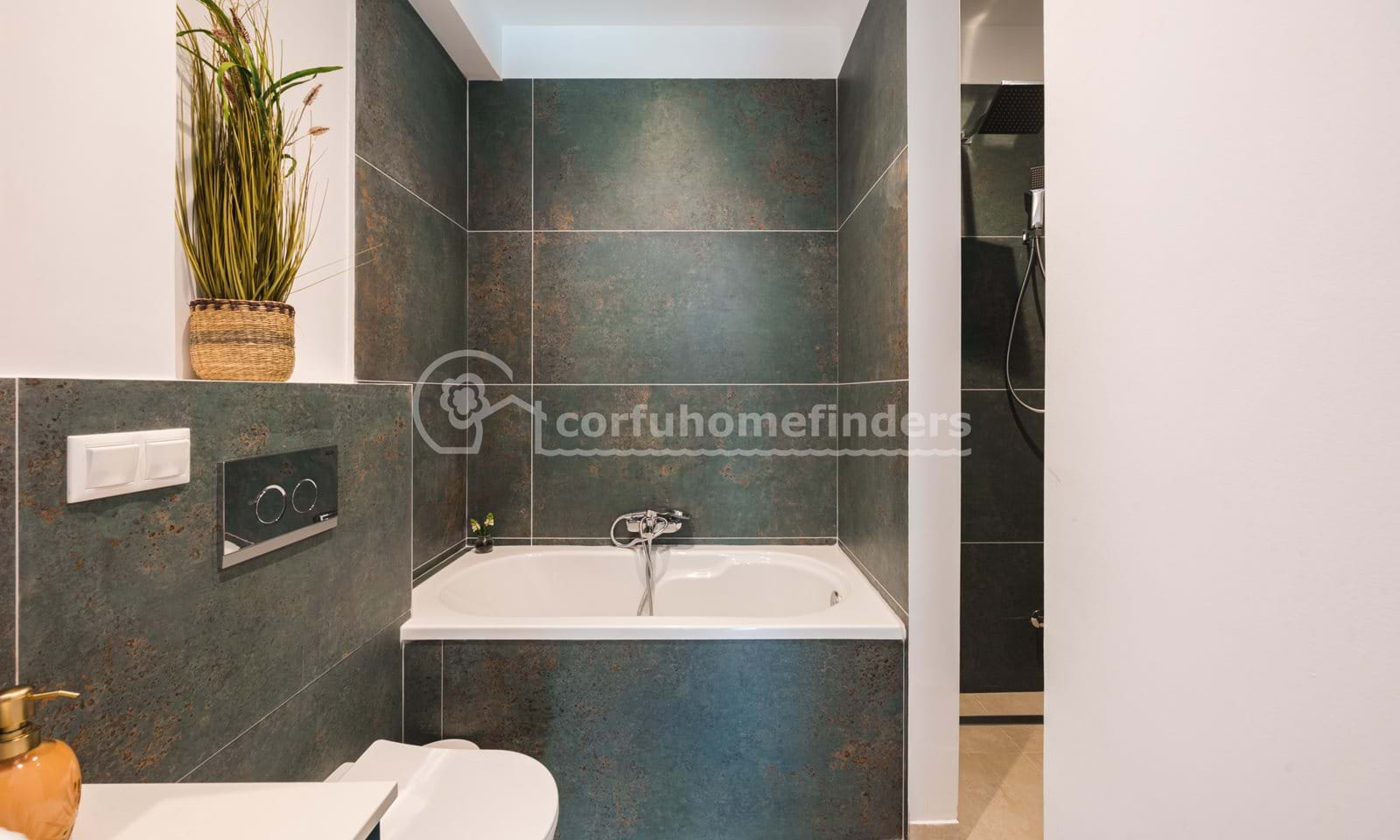 Listing photograph 20 of 28 of the house in Paramonas, published by Corfu Home Finders.