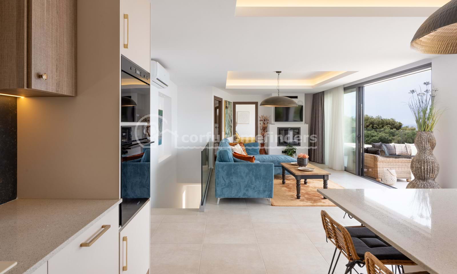 Listing photograph 7 of 28 of the house in Paramonas, published by Corfu Home Finders.