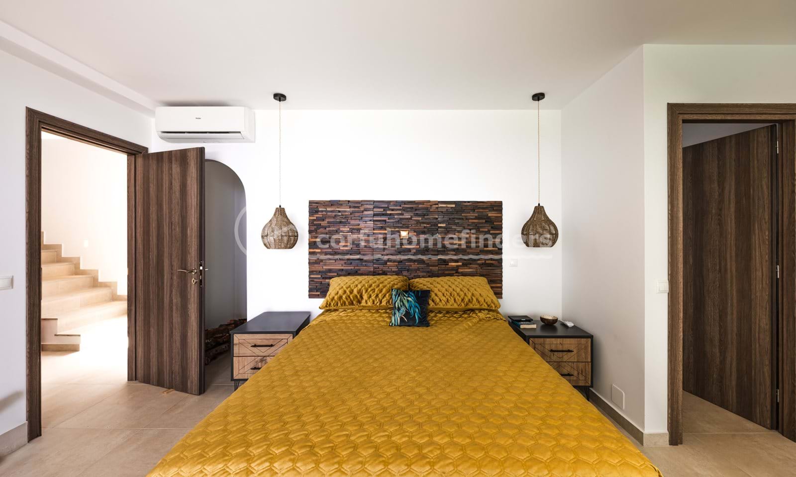 Listing photograph 15 of 28 of the house in Paramonas, published by Corfu Home Finders.