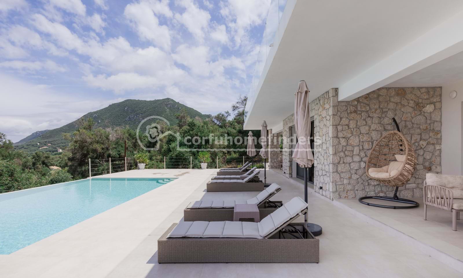 Listing photograph 24 of 28 of the house in Paramonas, published by Corfu Home Finders.