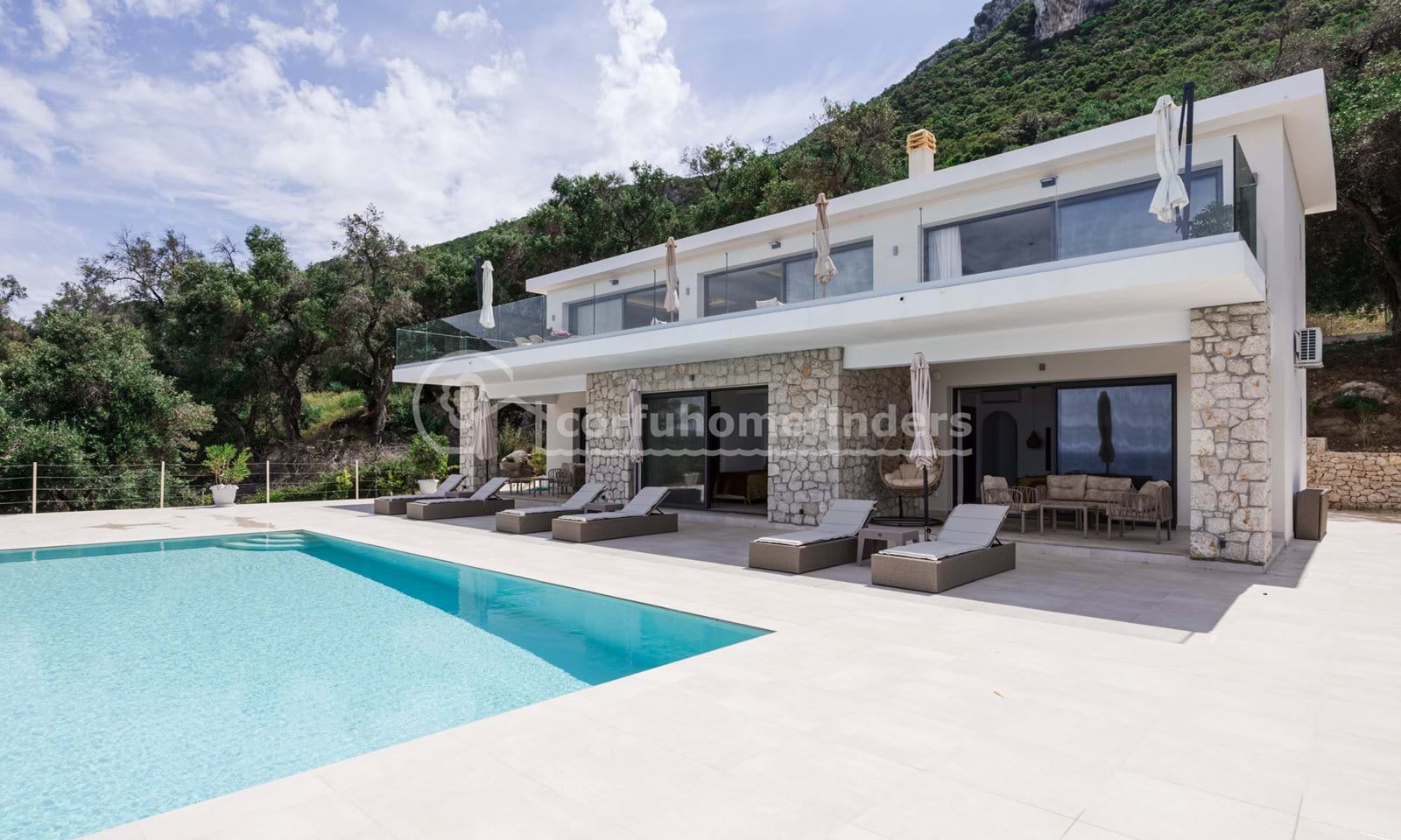 Listing photograph 1 of 28 of the house in Paramonas, published by Corfu Home Finders.