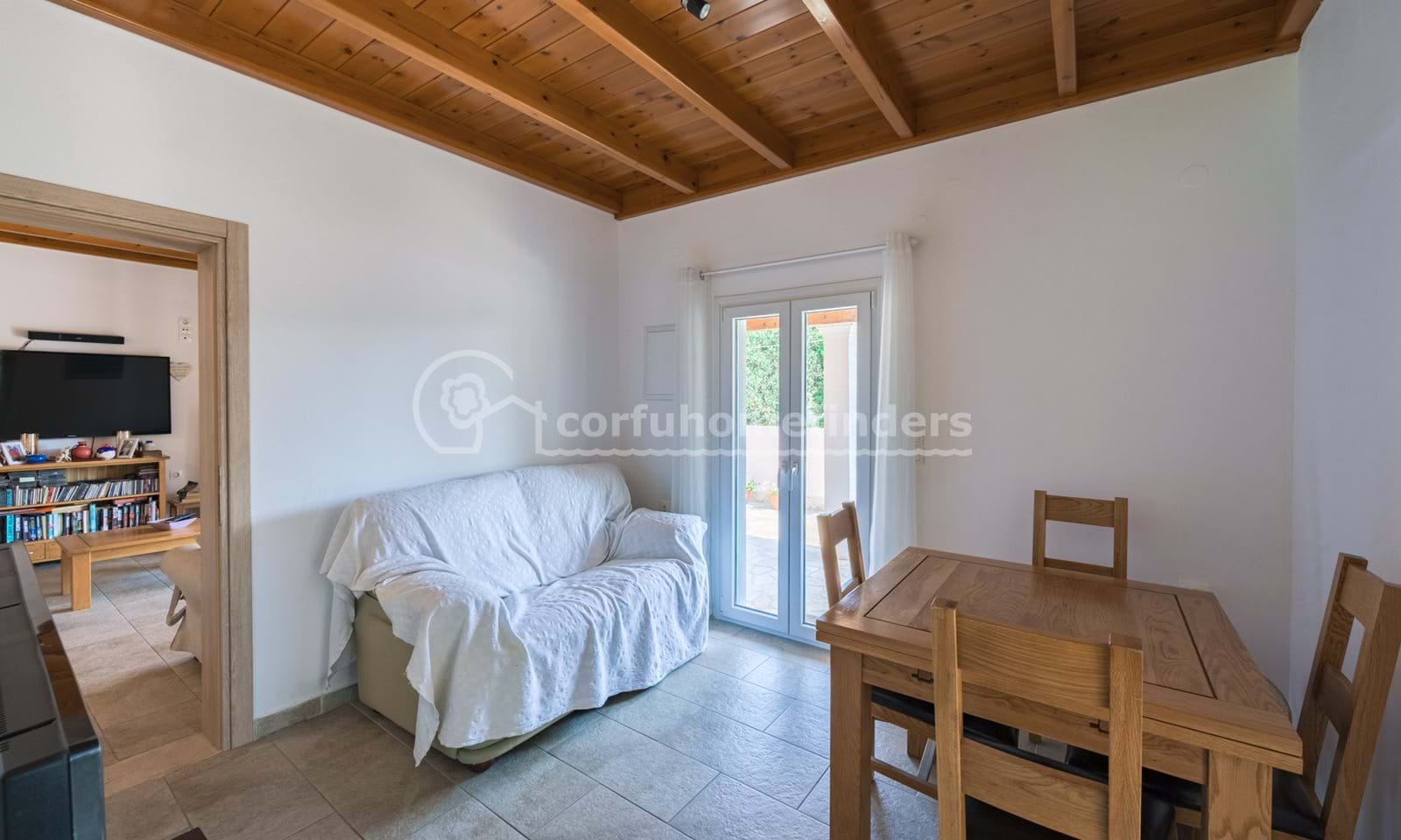 Listing photograph 13 of 19 of the house in Astrakeri, published by Corfu Home Finders.