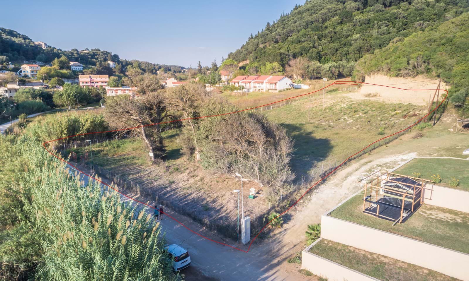 Listing photograph 5 of 10 of the land in Vitalades, published by Corfu Home Finders.
