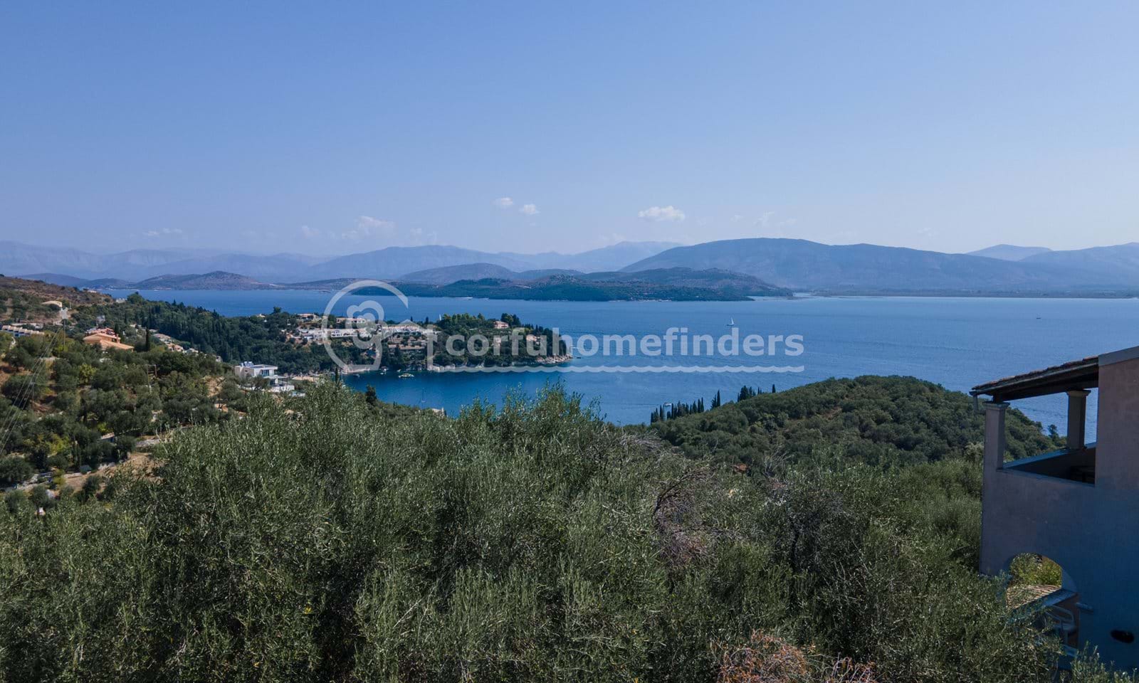 Listing photograph 1 of 6 of the land in Gimari, published by Corfu Home Finders.